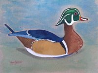 Wood Duck watercolor for Dr. M..jpg