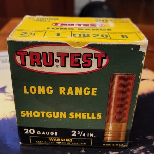 Tru-Test shotgun shell box