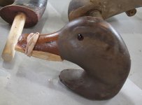 Ka - Hen Mallard bill repair.JPG