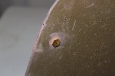 Spray Shield - grinding brass fasteners.JPG Spray Shield - grinding brass fasteners.JPG
