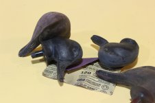 Model 63 Cans and Bluebills - heads sanded with 120 grit.JPG