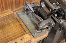 Tuffin - Motor plate bored for Mariner.JPG