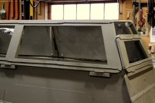 Wrangler - blind showing shooting port and weather boards.JPG
