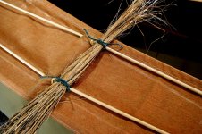 24. Tie a square knot over each lashing - do this another 100 times and you're done!.jpg 24. Tie a square knot over each lashing - do this another 100 times and you're done!.jpg