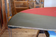 CAIRD - Gloss bottom paint - bow.JPG