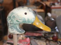 Beans Mallard Drake - new eyes and dowel.JPG