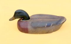 10 sm Herters Model Canada Drake Mallard - FULL oblique portside.jpg