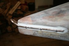 sm 10 - Caulk is smoothed around fairlead..jpg