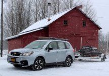 On trailer with Forester.JPG