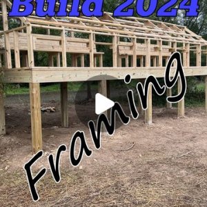 Part two of our summer 2024 duck blind build.