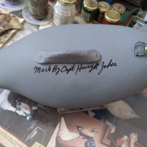 Media '2025signed decoy0217_112432.jpg' in category 'Duck Boat/Hunting Forum Media'