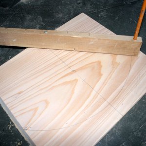 sm 6. Lay out bow transom radius with beam compass..jpg