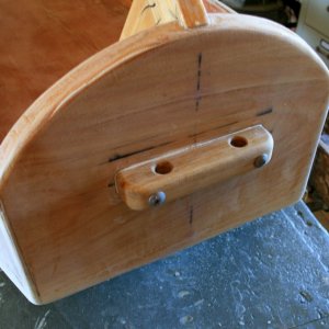 3 sm 4. Bow cleat bolted and caulk wiped..jpg