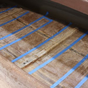 sm 1 - Locating intermediate frames and masking reinforcements.JPG