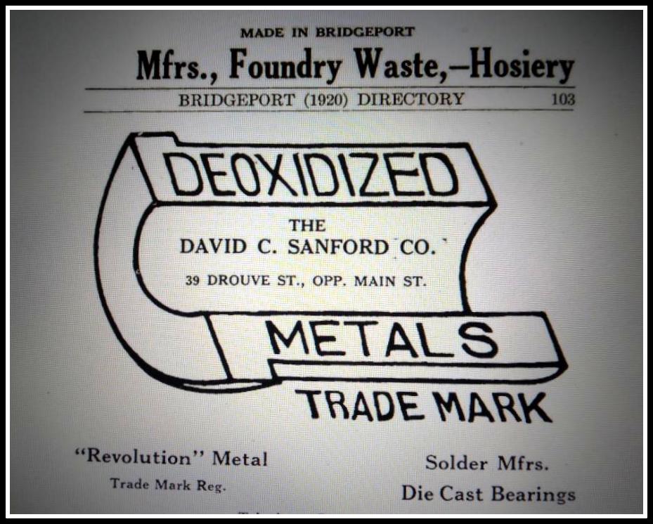 D C SANFORD - 1920 ad - Bridgeport Directory.jpg