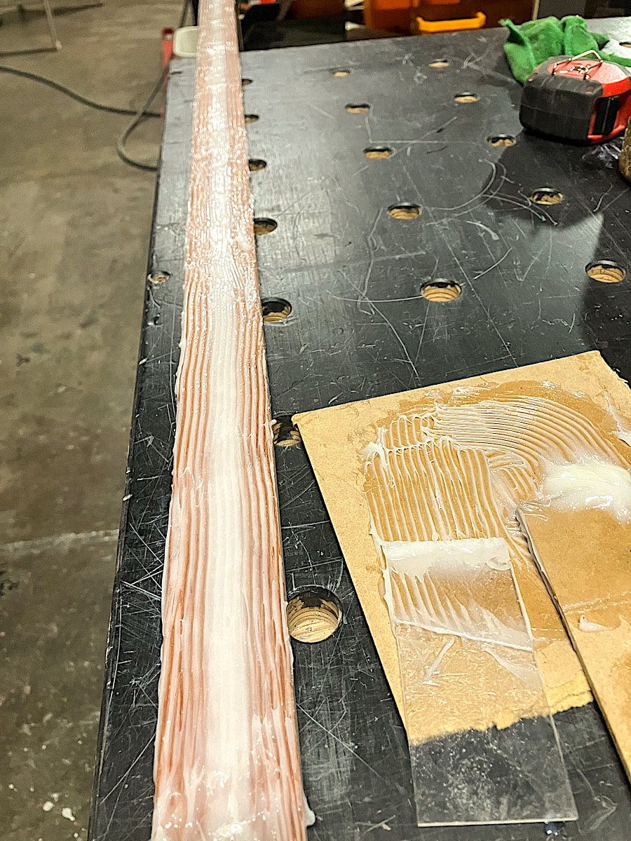 Meranti moulding glue-up.JPEG