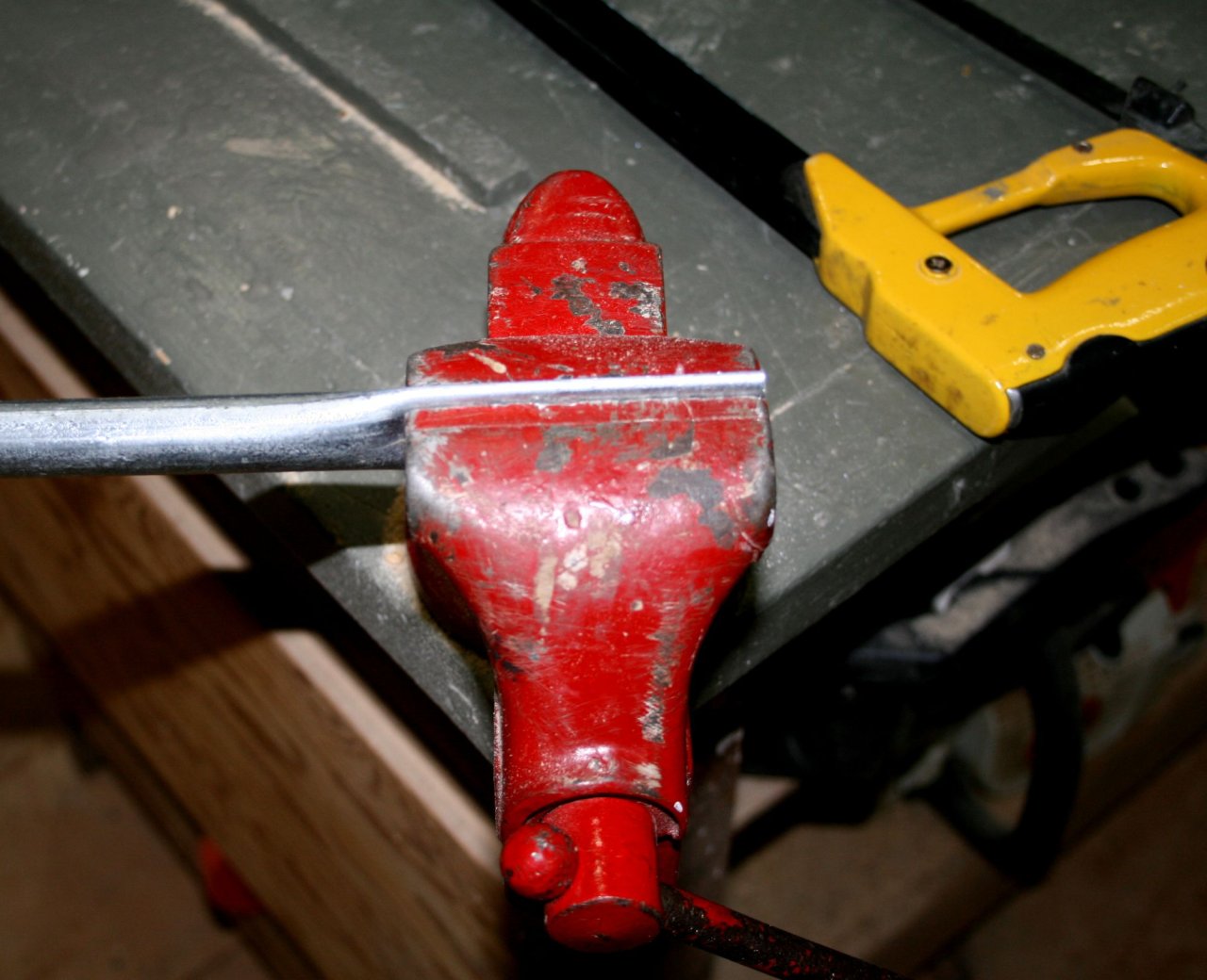 sm 11. Cut to length and flatten ends in vise..jpg