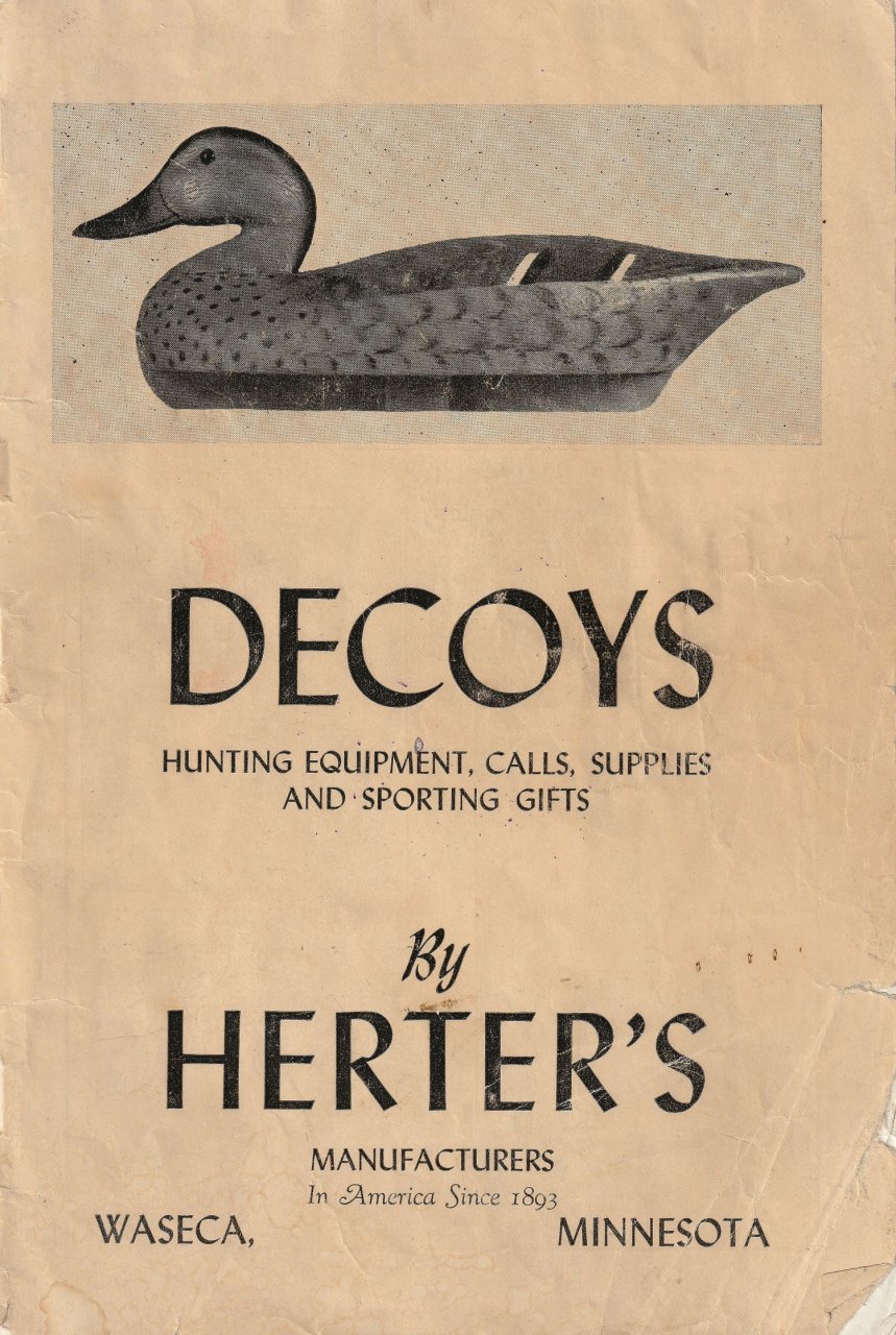 sm COVER - DECOYS by HERTER'S - 1941.jpg