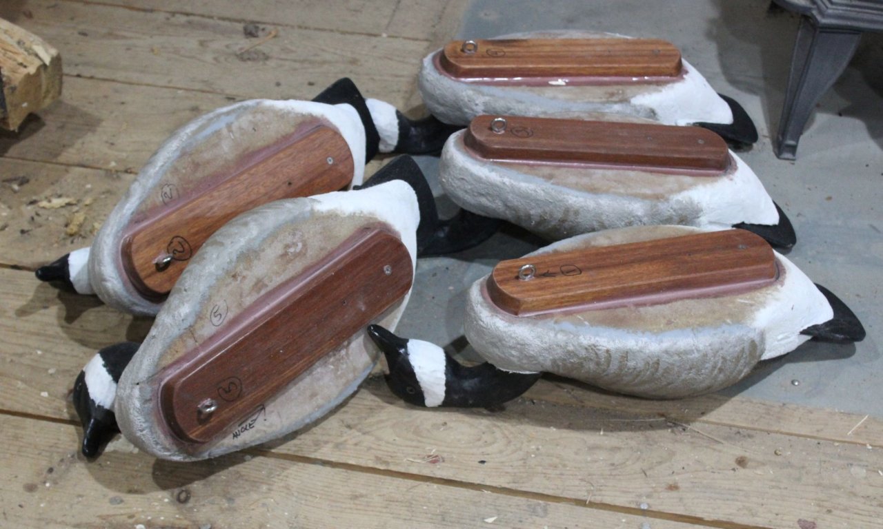 sm Model 81 Canadas - SJS heads and flat keels - bottoms up.JPG