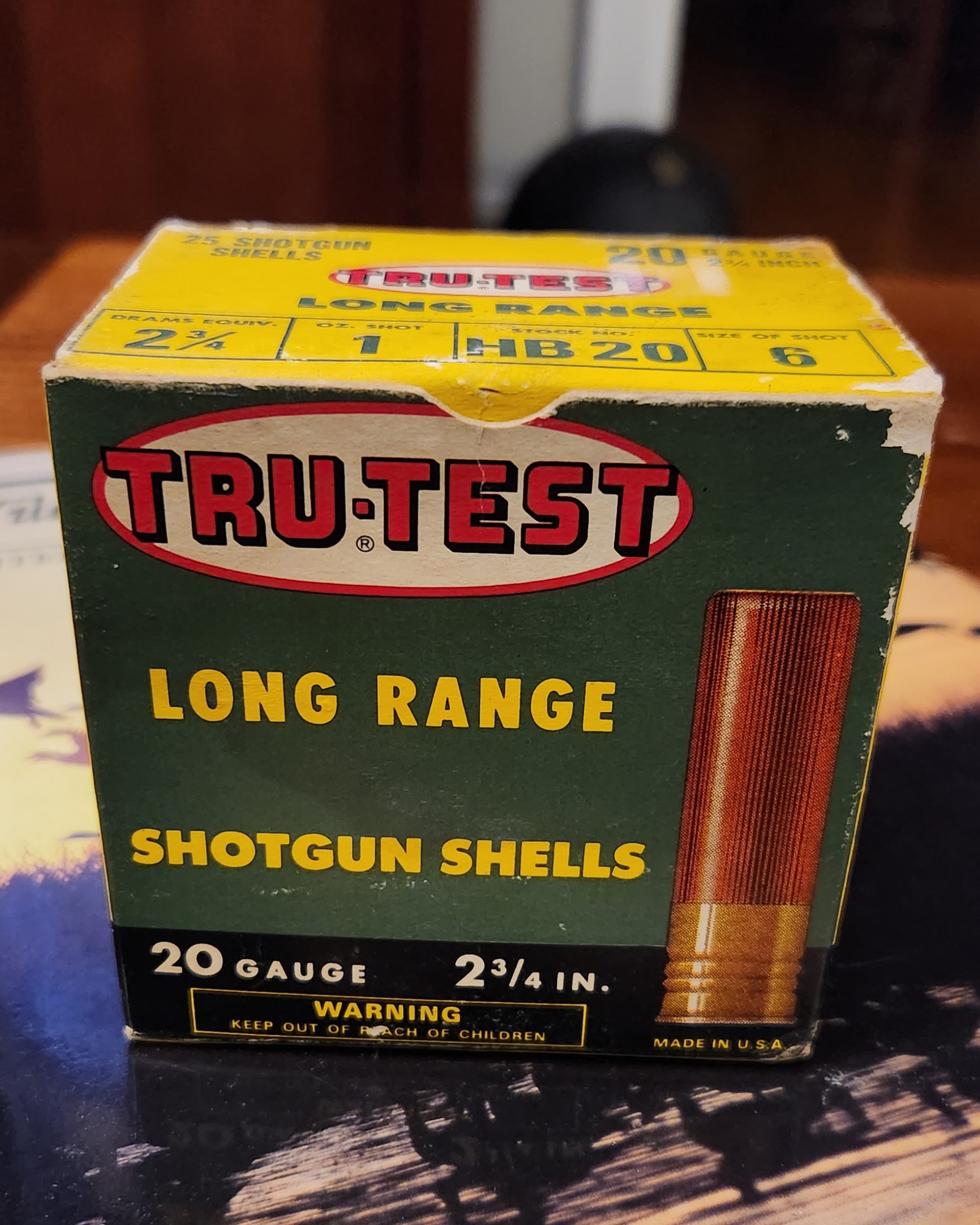 Tru-Test shotgun shell box